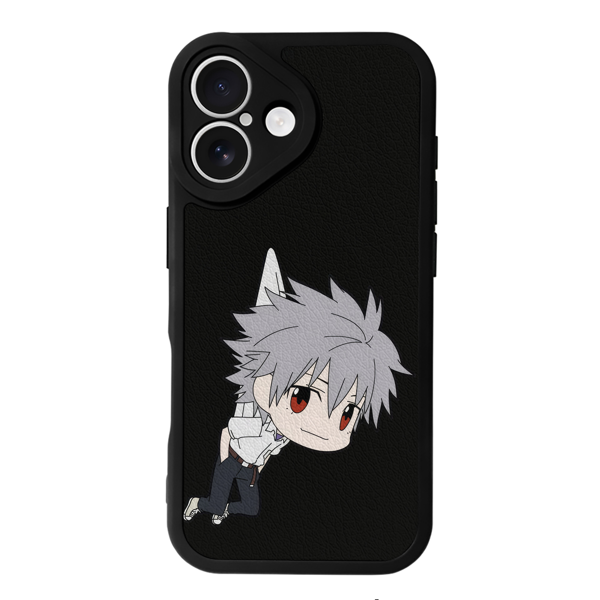 （画像用） EVA 新世紀エヴァンゲリオン 【iPhone 16シリーズ対応】シリコンスマホケース（レザー調） 材質：シリコン